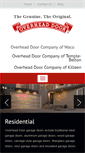 Mobile Screenshot of overheaddoorwaco.com